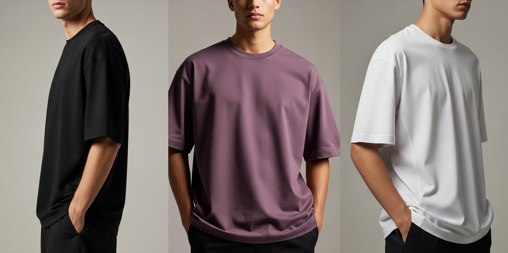 Cotton Edge Oversized Tee Shirt