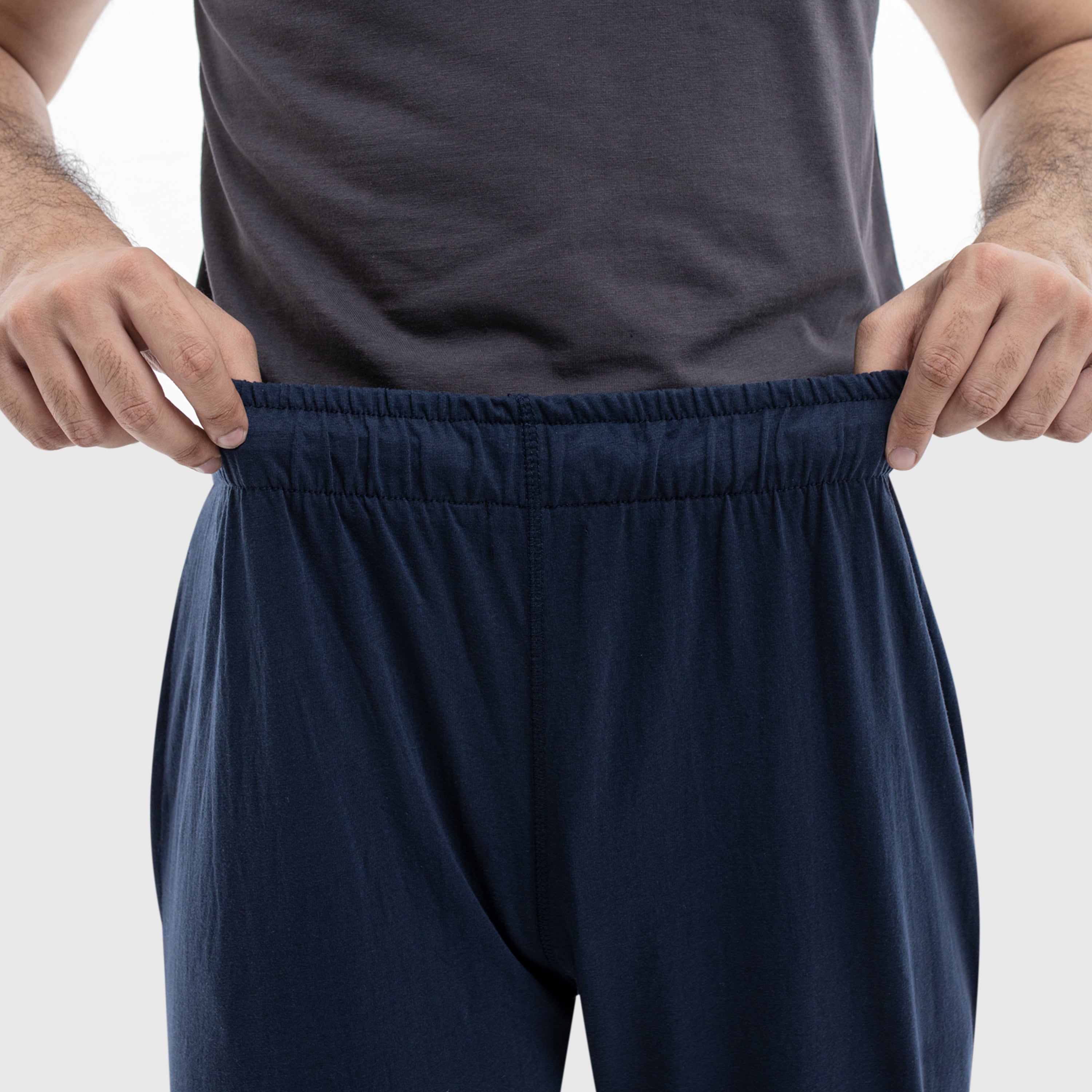 Knitted Pajama - Navy