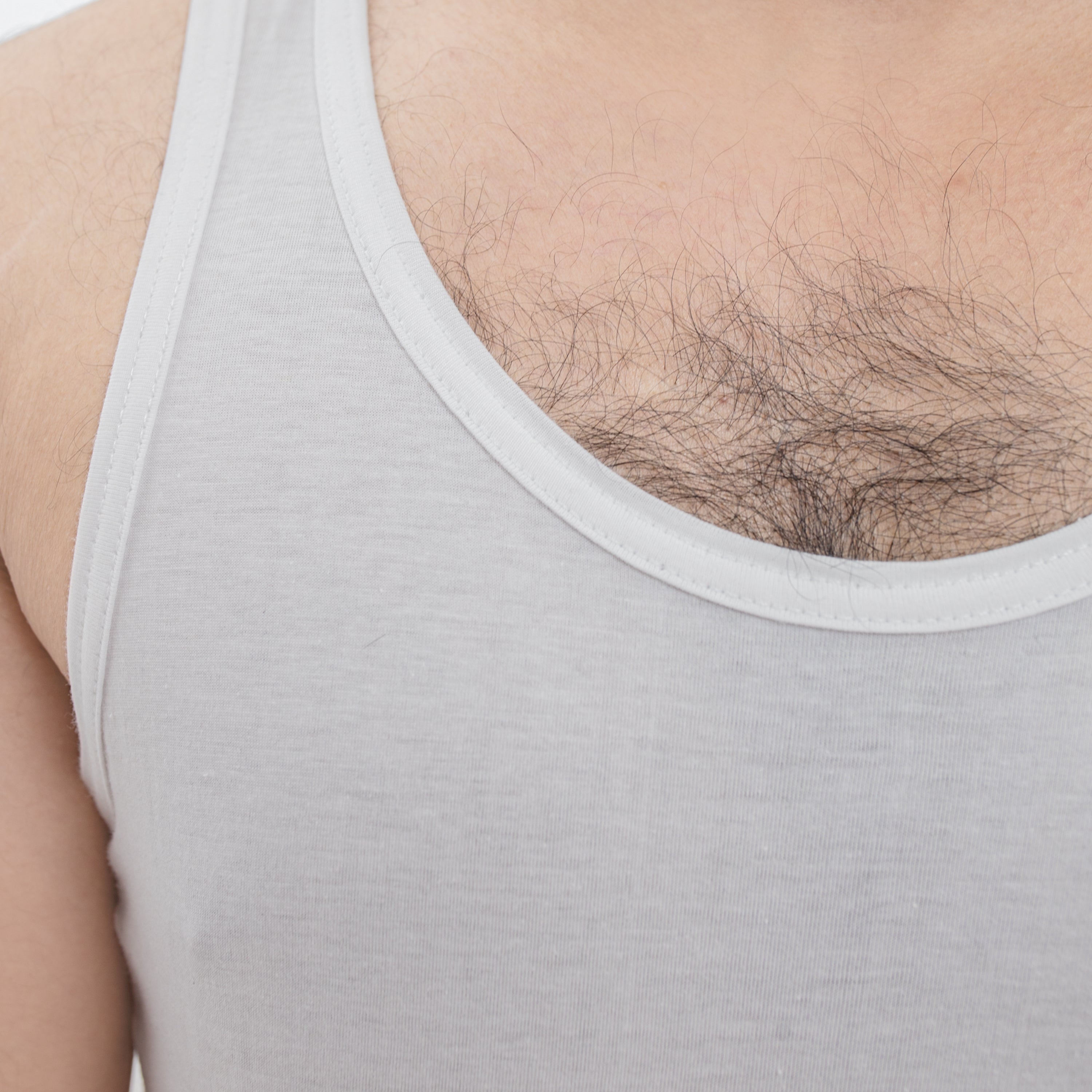 Seamless Jersey Vest - White