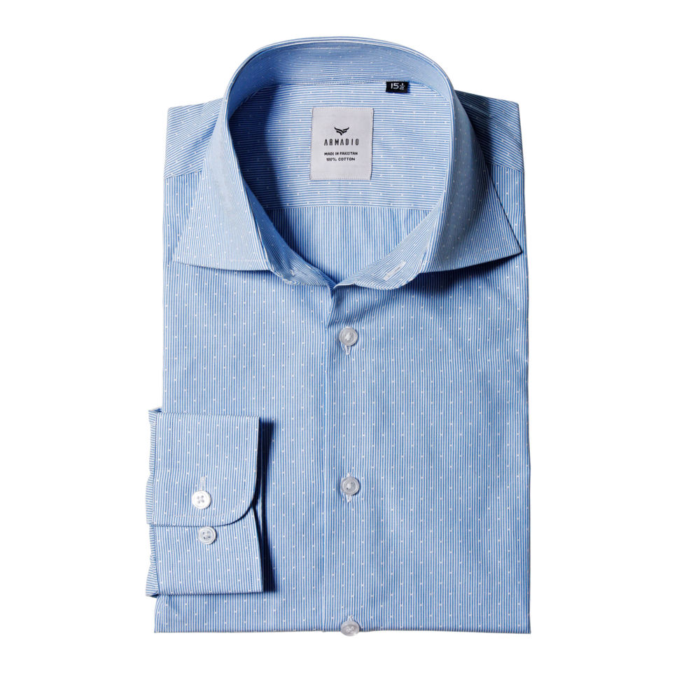 Light Blue Textured Dots.