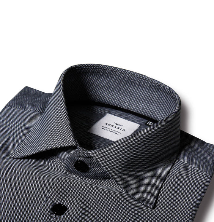 Charcoal Textured Shirt