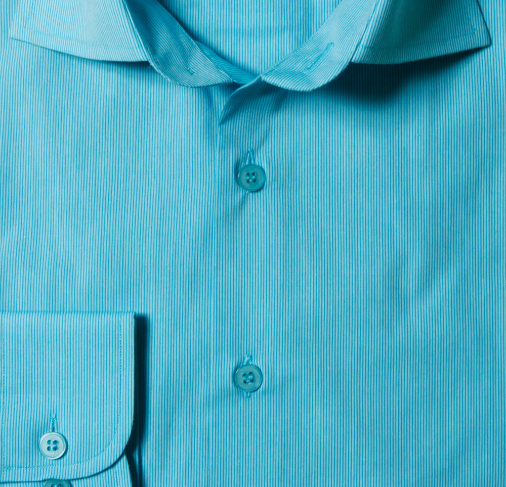 Aqua Green Pin Stripes