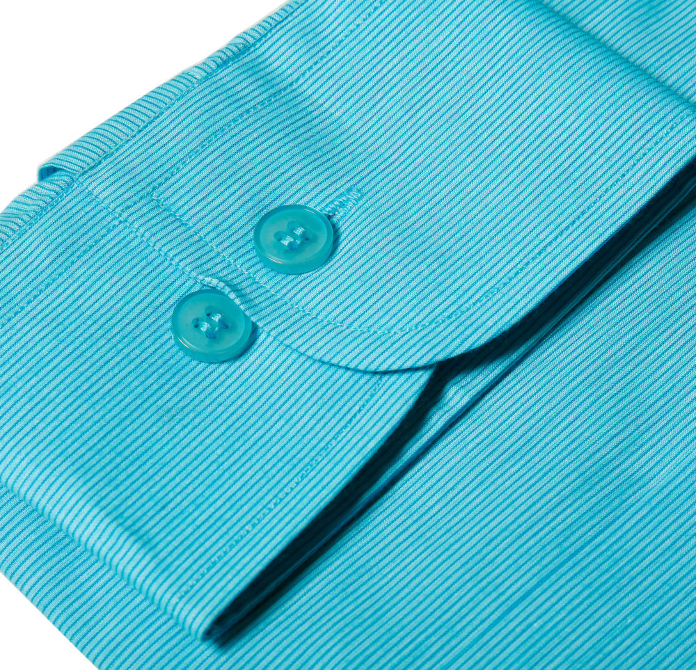 Aqua Green Pin Stripes