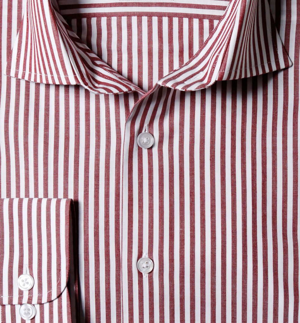 Maroon Bengal Stripes Shirt