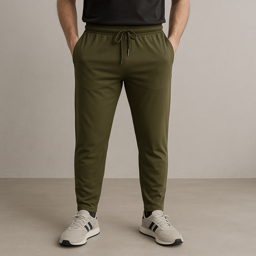 Jersey Track Pants - Green