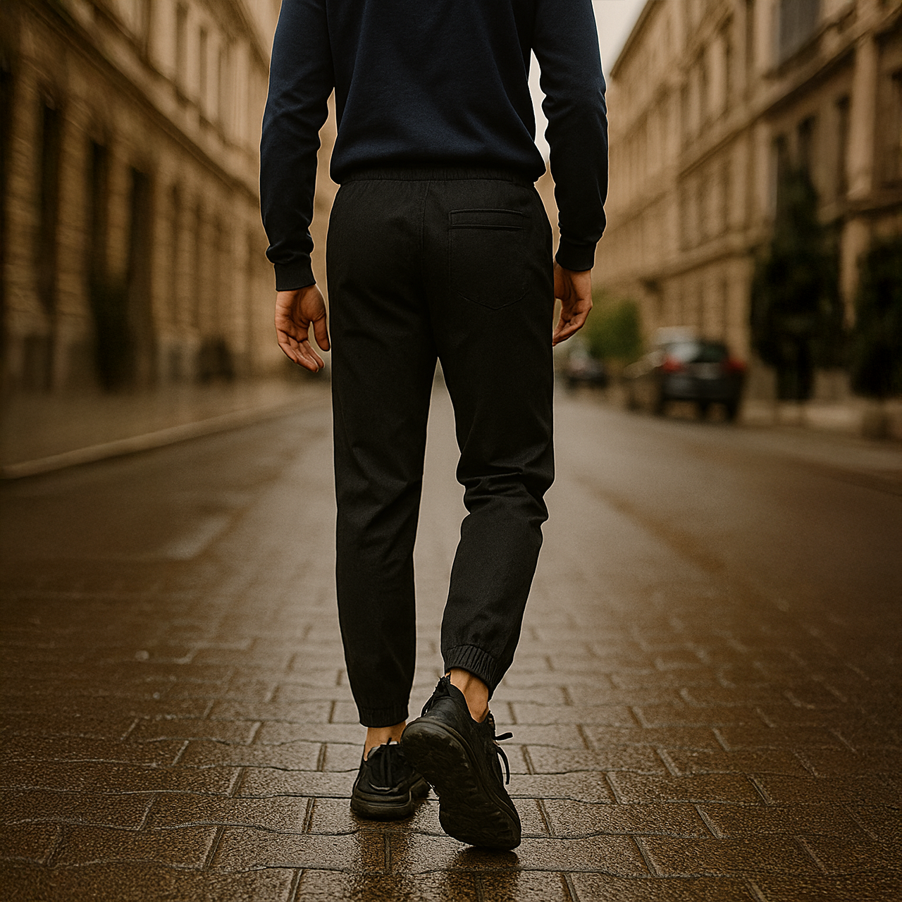 AD Twill Pants- Black