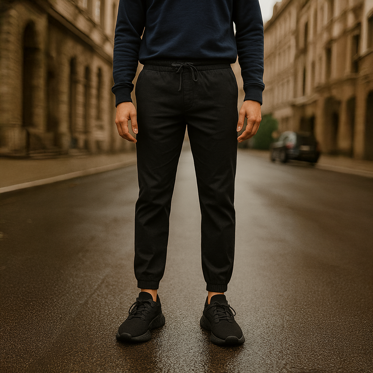 AD Twill Pants- Black