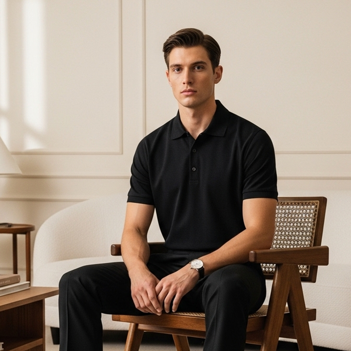 Basic Polo-Black