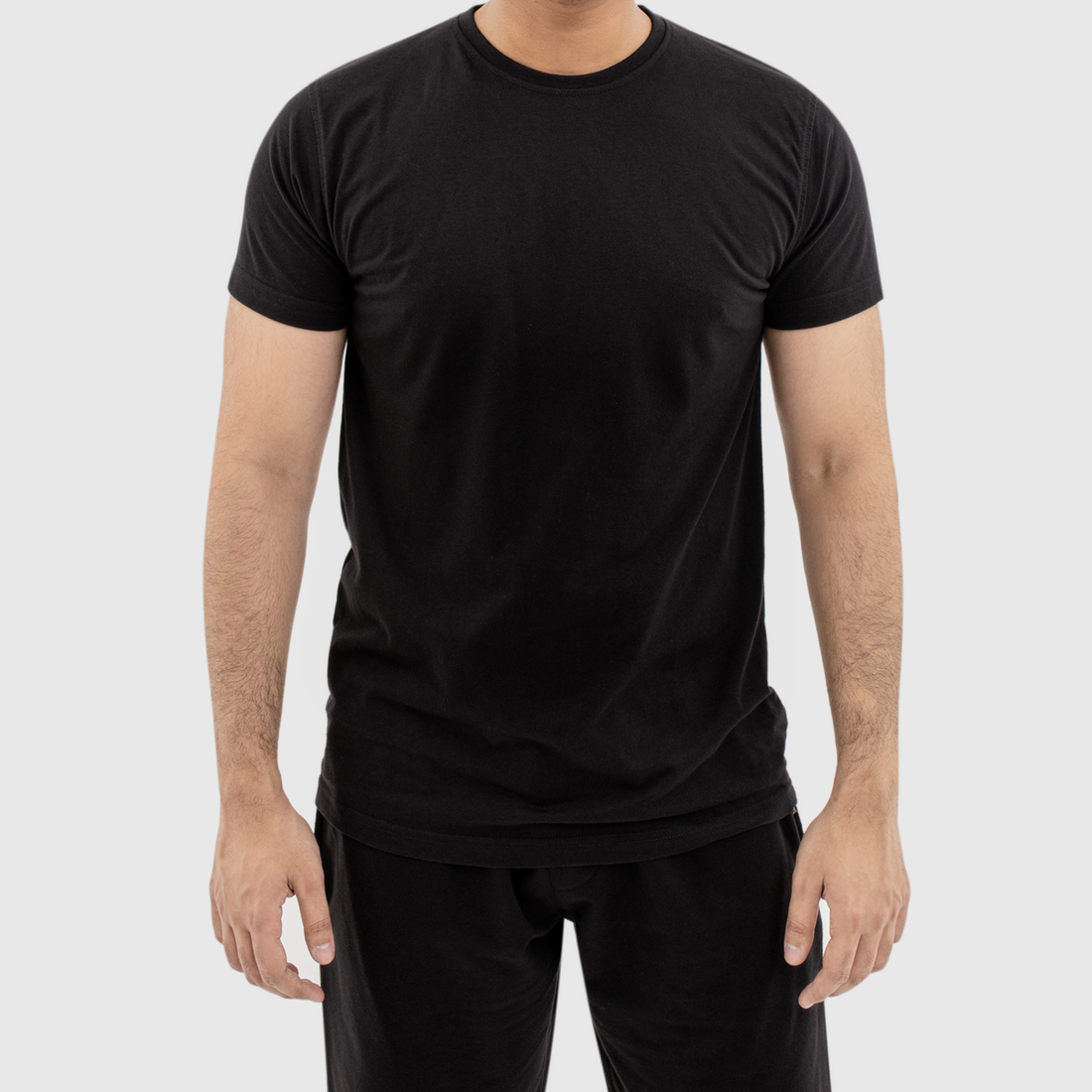 Men Co Ord Set - Black