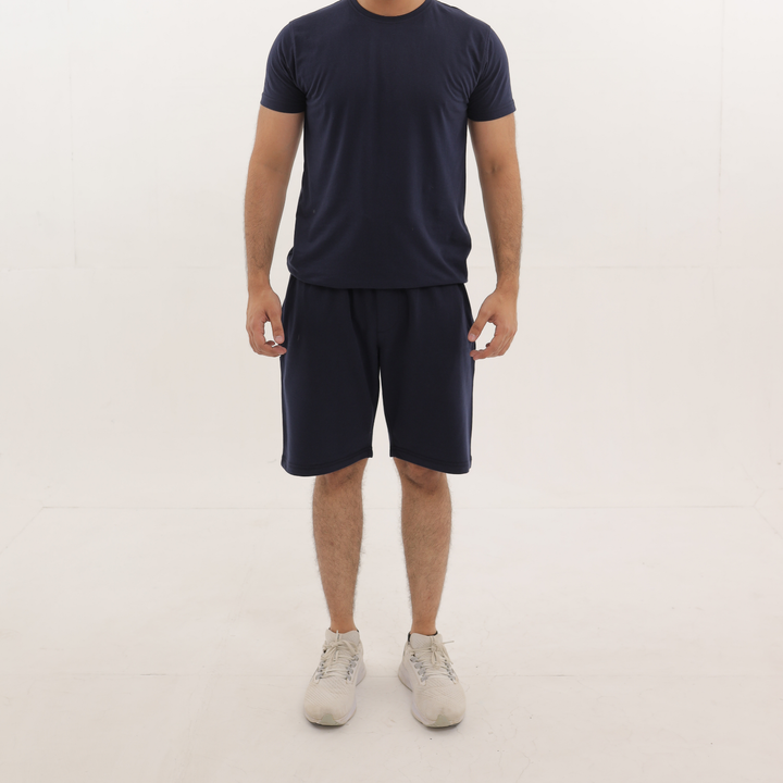 Men Co Ord Set - Navy