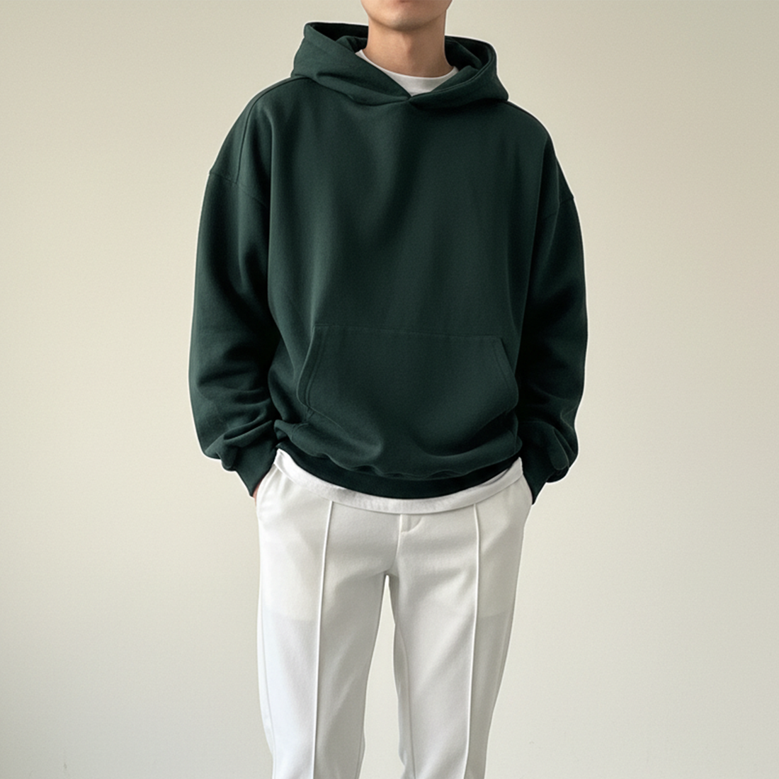 Oversized Hoodies - British Green