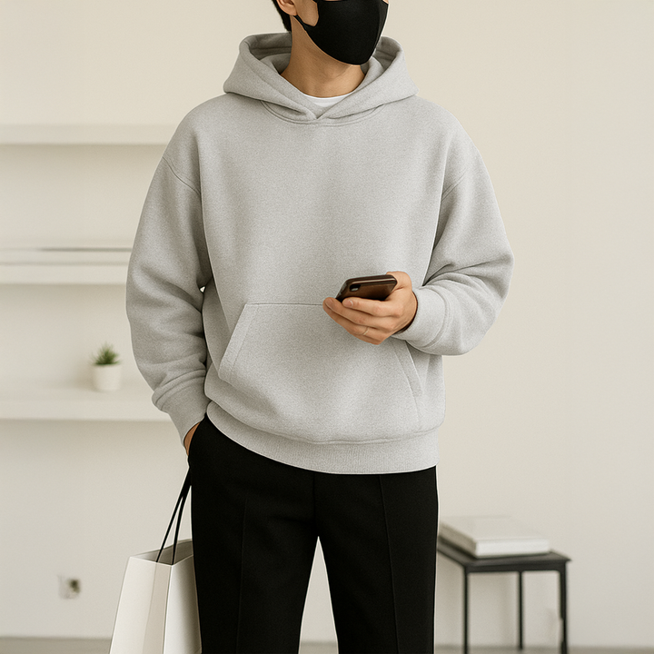 Oversized Hoodies - Steel Grey