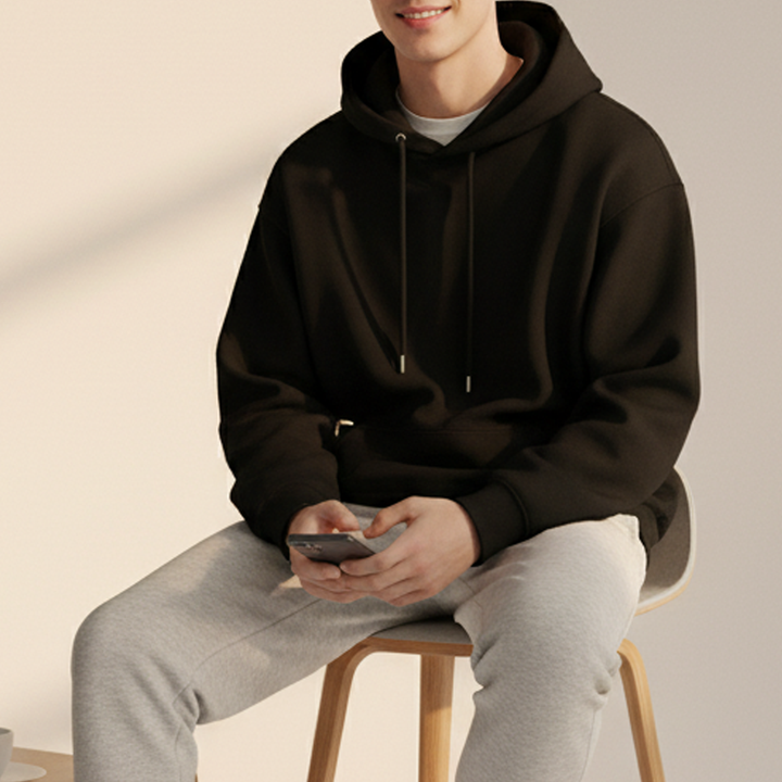 Oversized Hoodies - Black