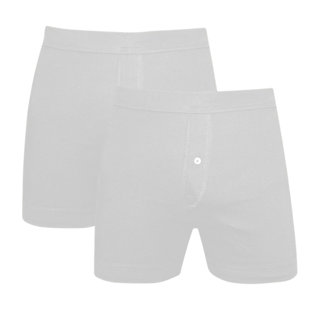 White Knitted Boxers - Pack of 2