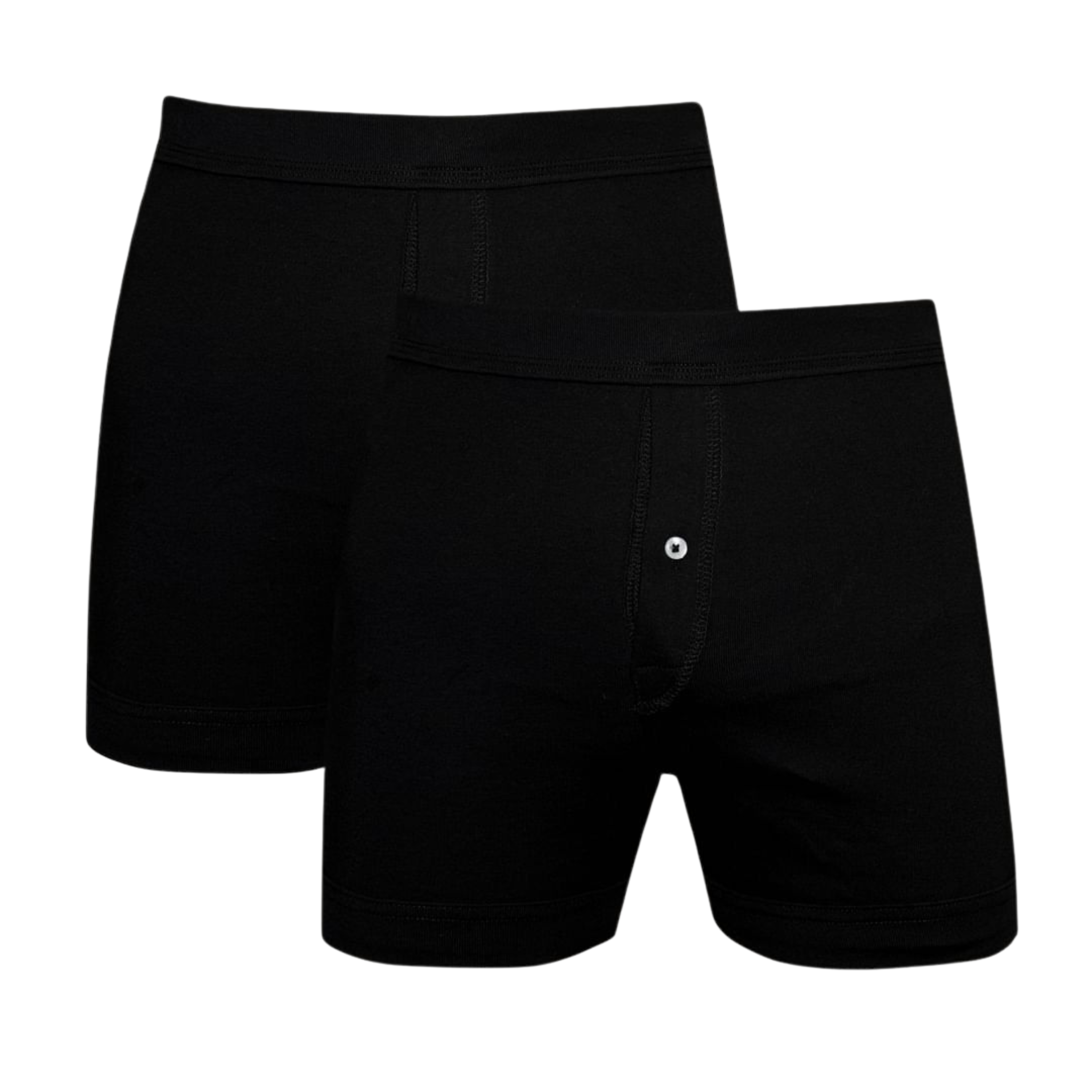 Black Knitted Boxers - Pack of 2