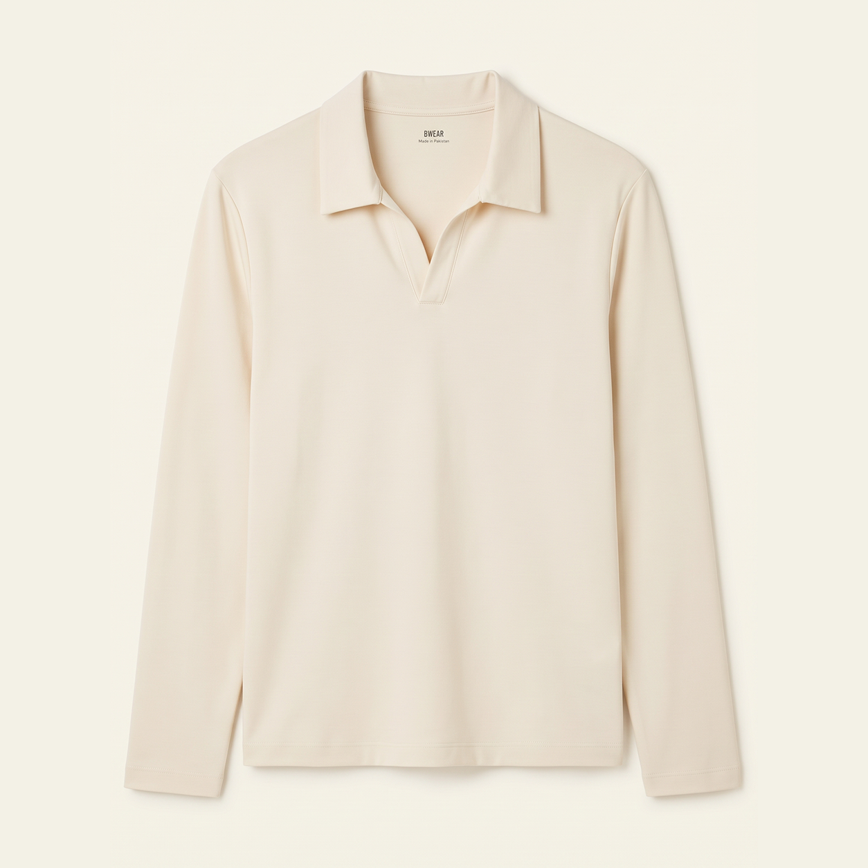 Full Sleeve Johnny Collar Polo