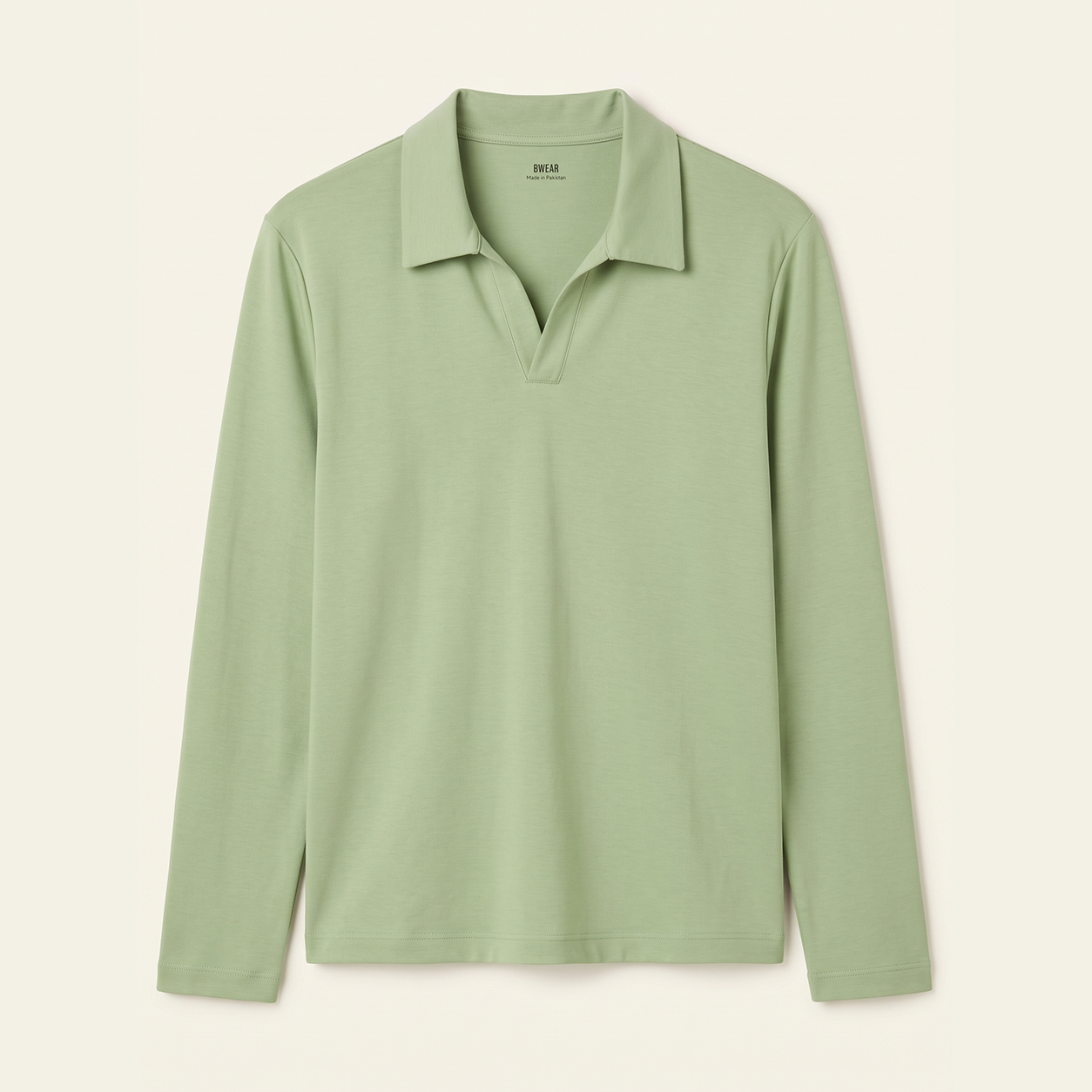 Full Sleeve Johnny Collar Polo