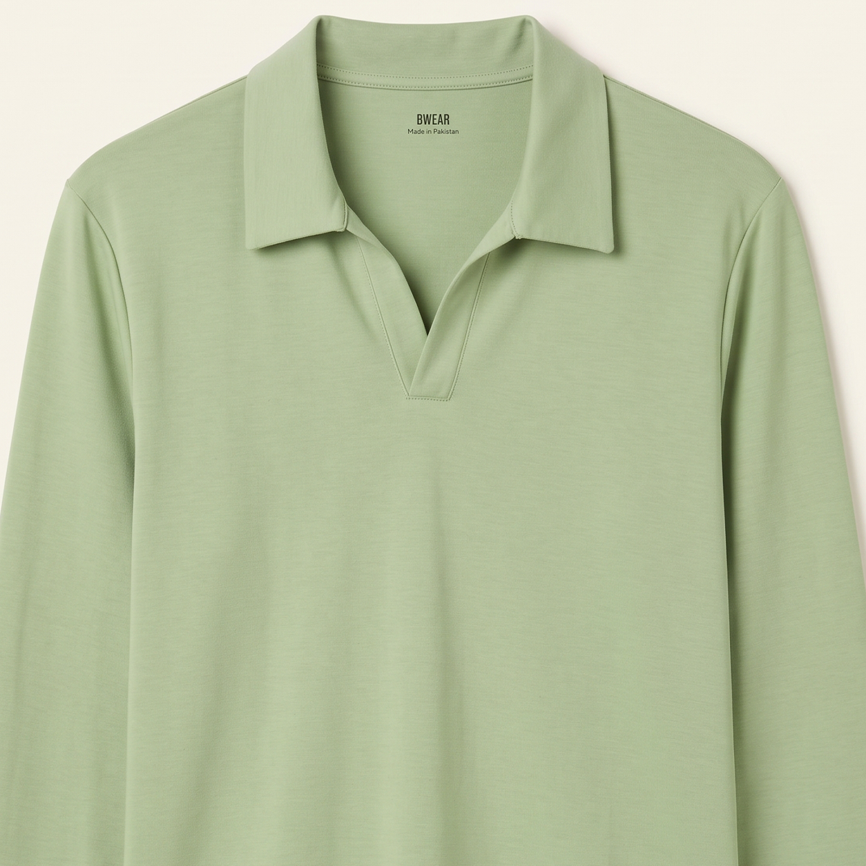 Full Sleeve Johnny Collar Polo