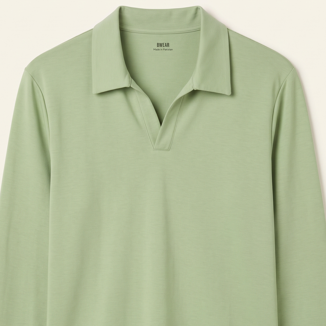 Full Sleeve Johnny Collar Polo