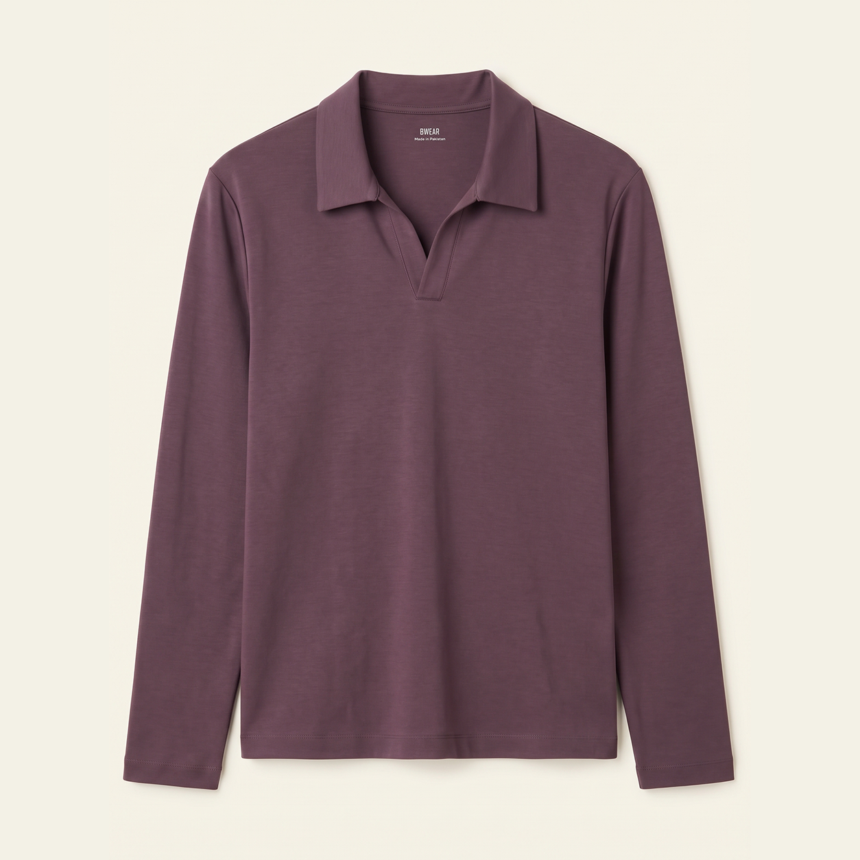 Full Sleeve Johnny Collar Polo