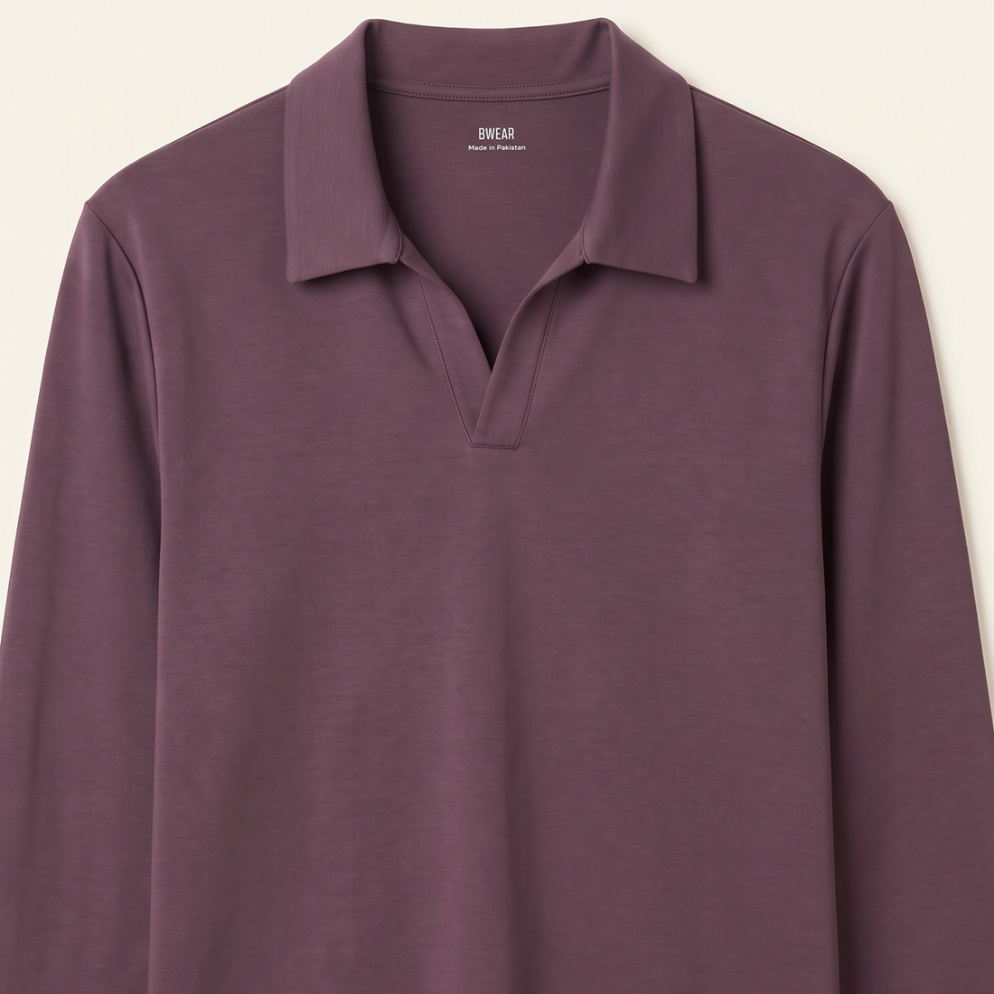 Full Sleeve Johnny Collar Polo