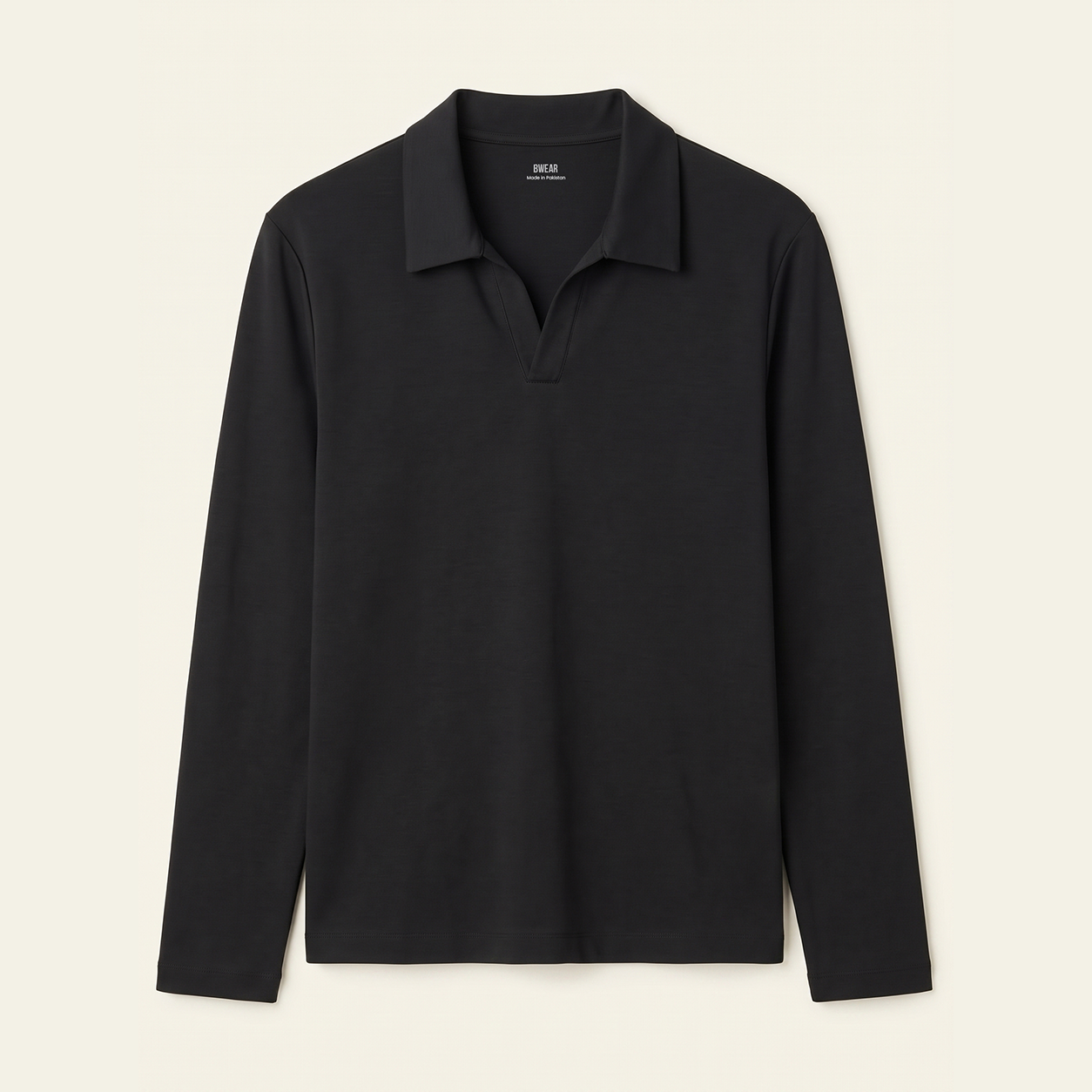 Full Sleeve Johnny Collar Polo