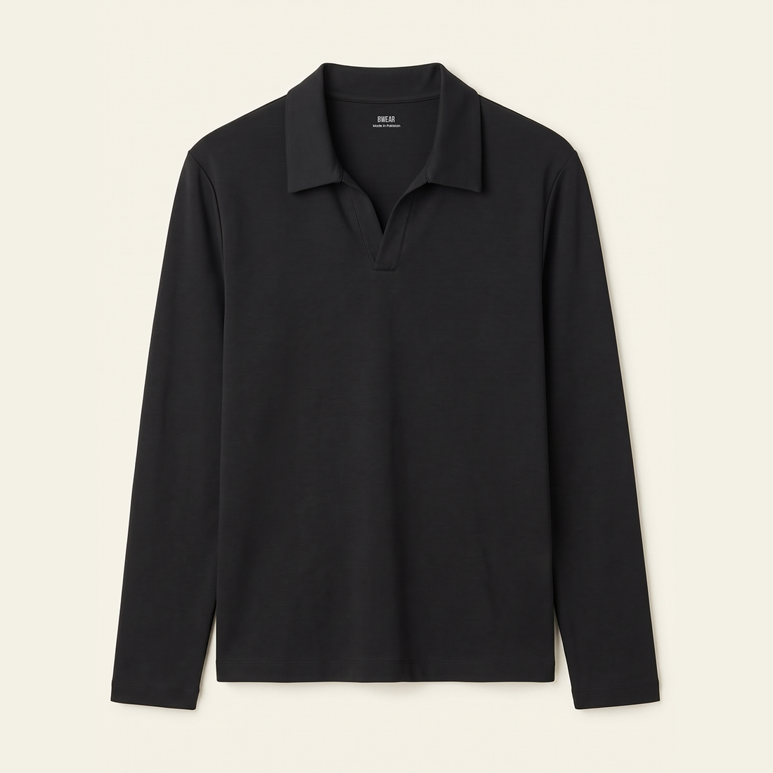 Full Sleeve Johnny Collar Polo