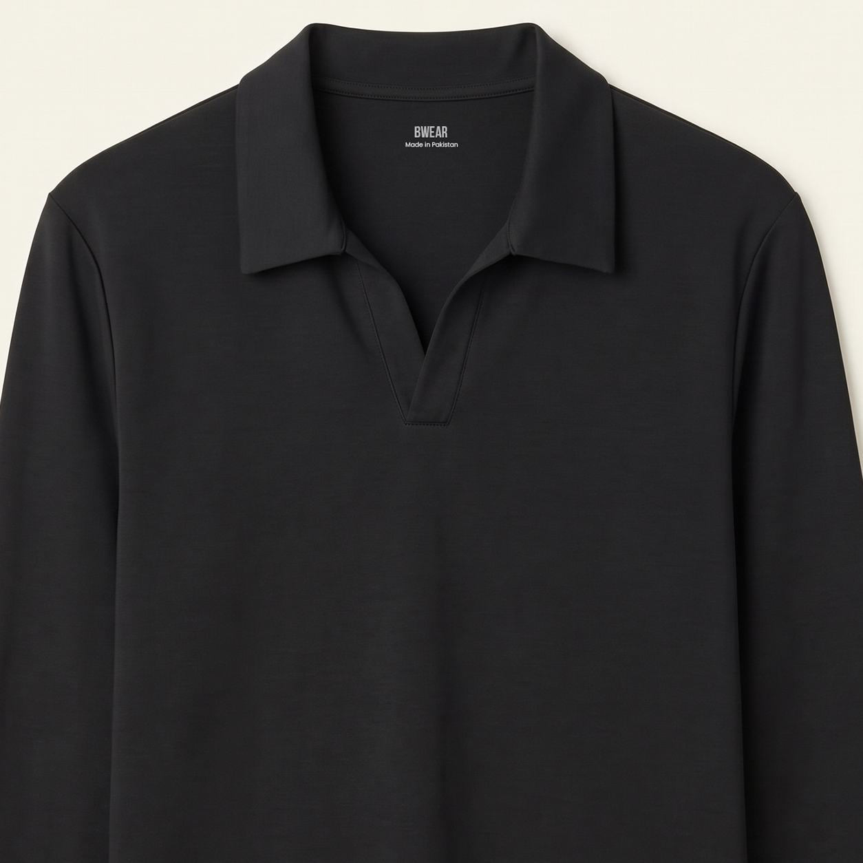 Full Sleeve Johnny Collar Polo