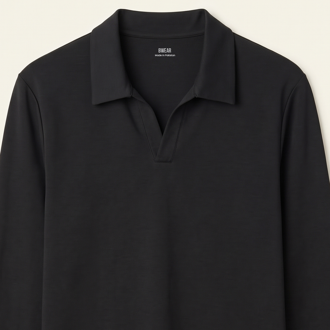 Full Sleeve Johnny Collar Polo