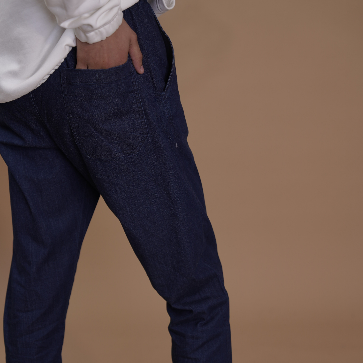 Denim - Track Pants - Indigo