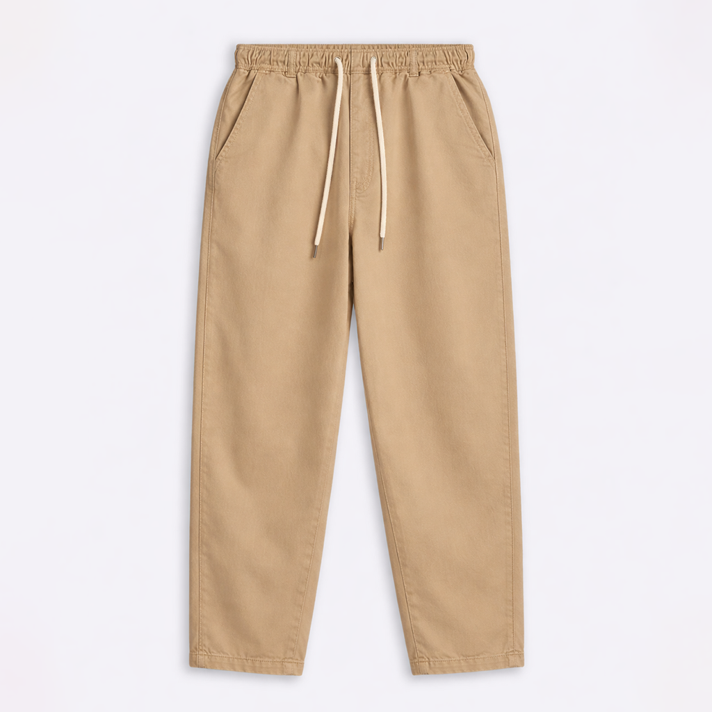 Twill Barrel PJ pants - Khaki